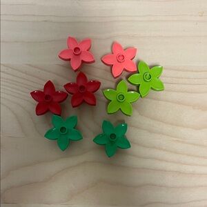 LEGO Duplo set of 8 flowers - toddler toy